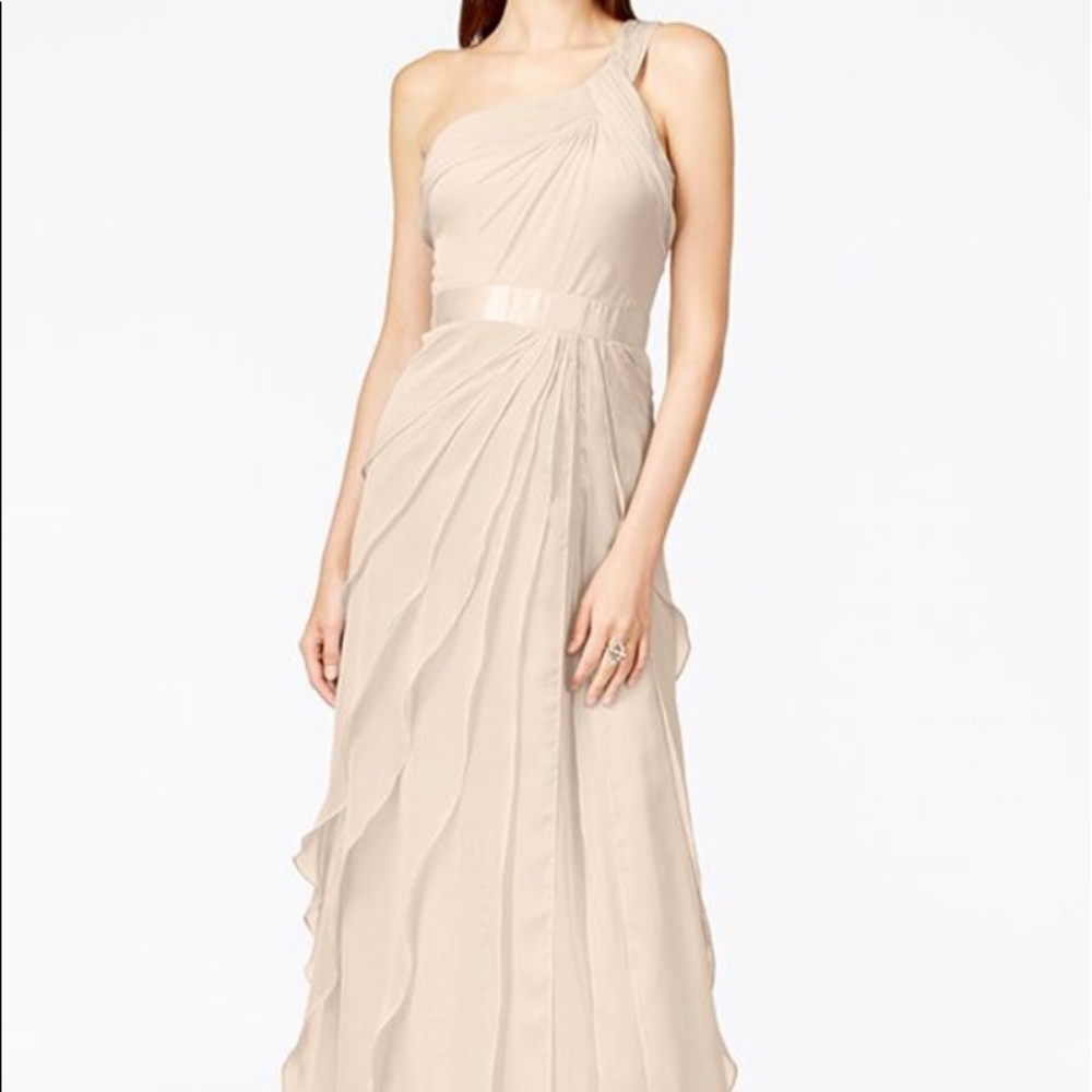Adrianna Papell one shoulder dress - Women’s Size 4 - Picture 5 of 11